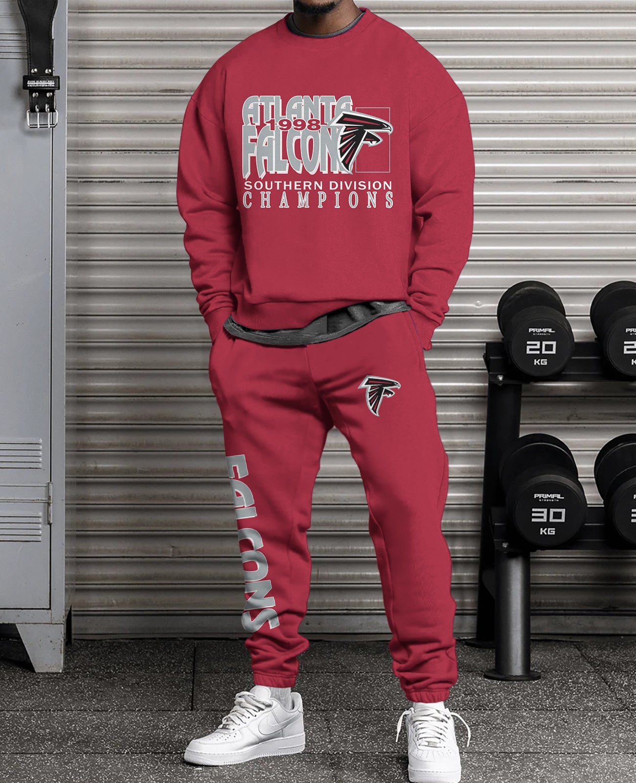 Atlanta Falcons Combo 3D Sweatsuit and Sweatpants Unisex CBSP197