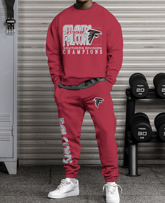 Atlanta Falcons Combo 3D Sweatsuit and Sweatpants Unisex CBSP197