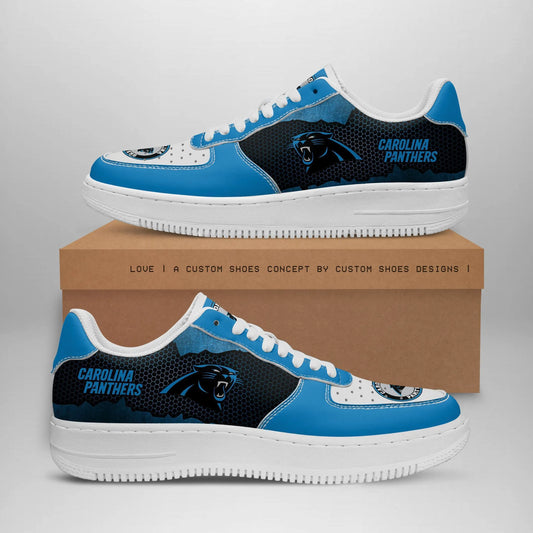 Carolina Panthers AF1 Sneakers 01