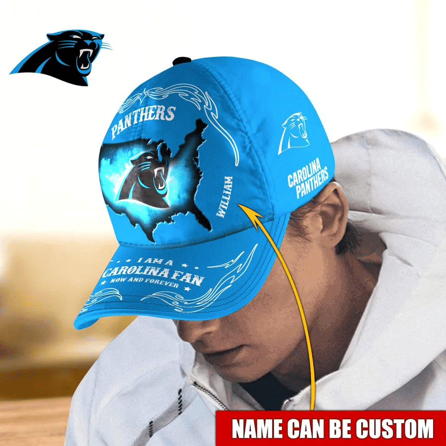 Carolina Panthers Baseball Caps Custom Name