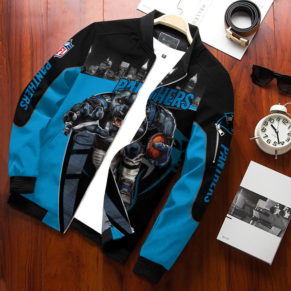 Carolina Panthers Bomber Jacket 709