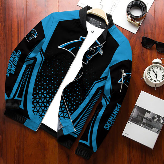 Carolina Panthers Bomber Jacket BG101