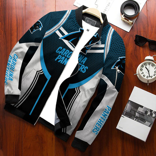 Carolina Panthers Bomber Jacket BG121