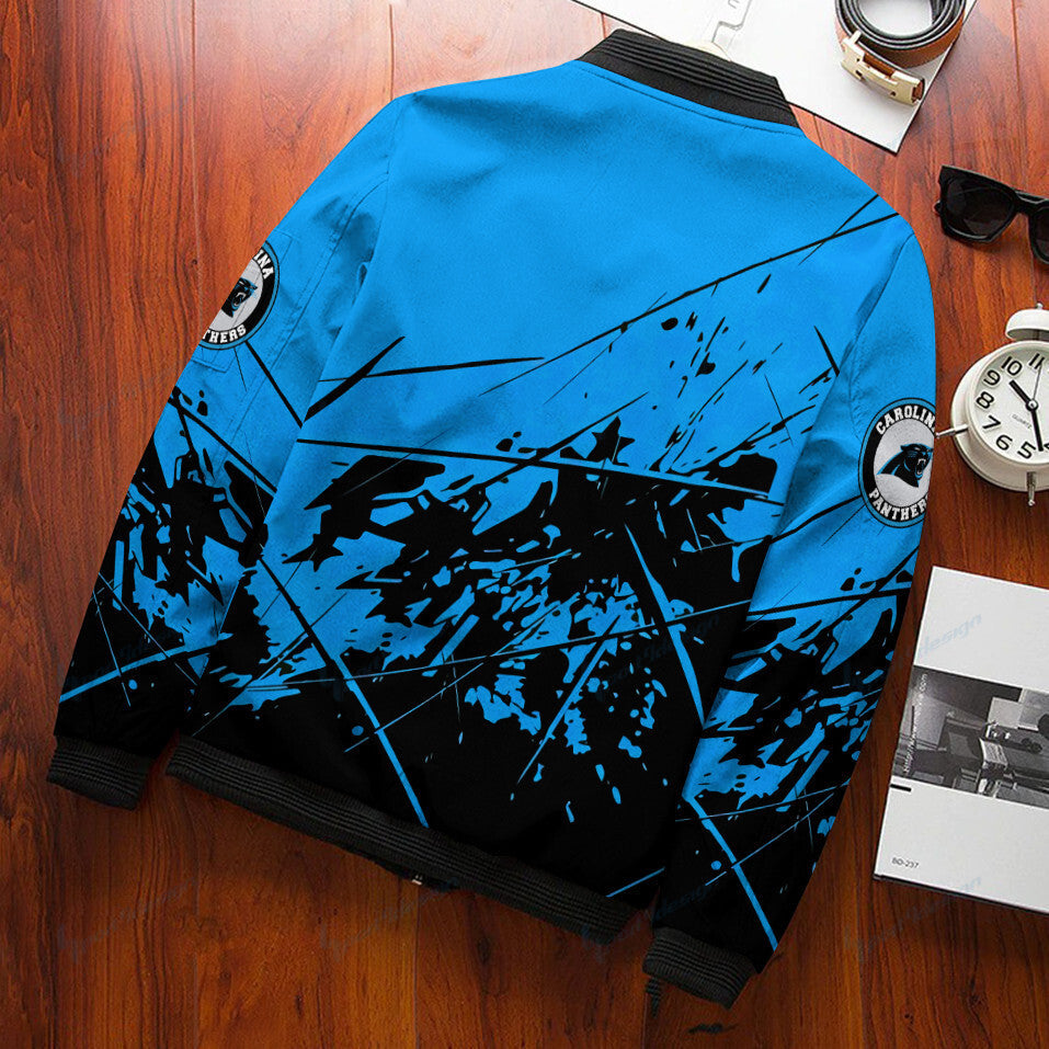Carolina Panthers Bomber Jacket BG436