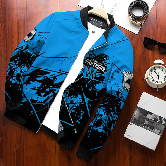 Carolina Panthers Bomber Jacket BG436