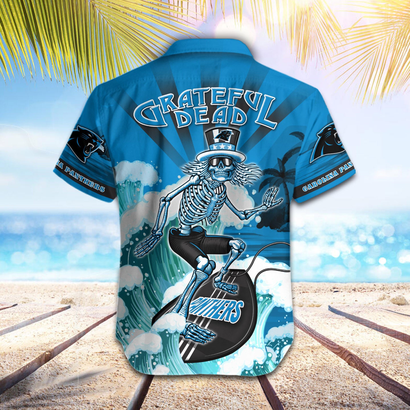 Carolina Panthers Button Shirt BG844