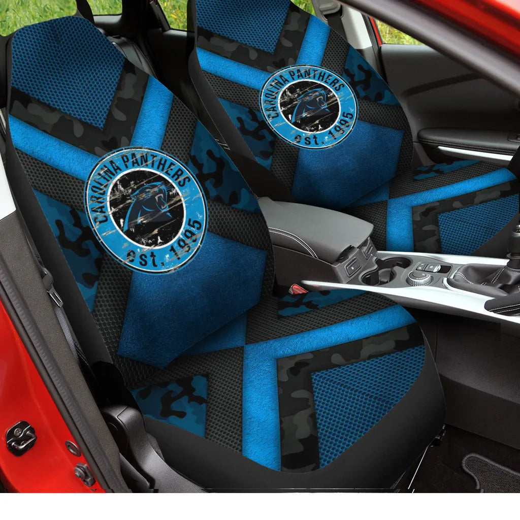 Carolina Panthers Car Seat Covers BG217