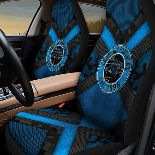 Carolina Panthers Car Seat Covers BG217