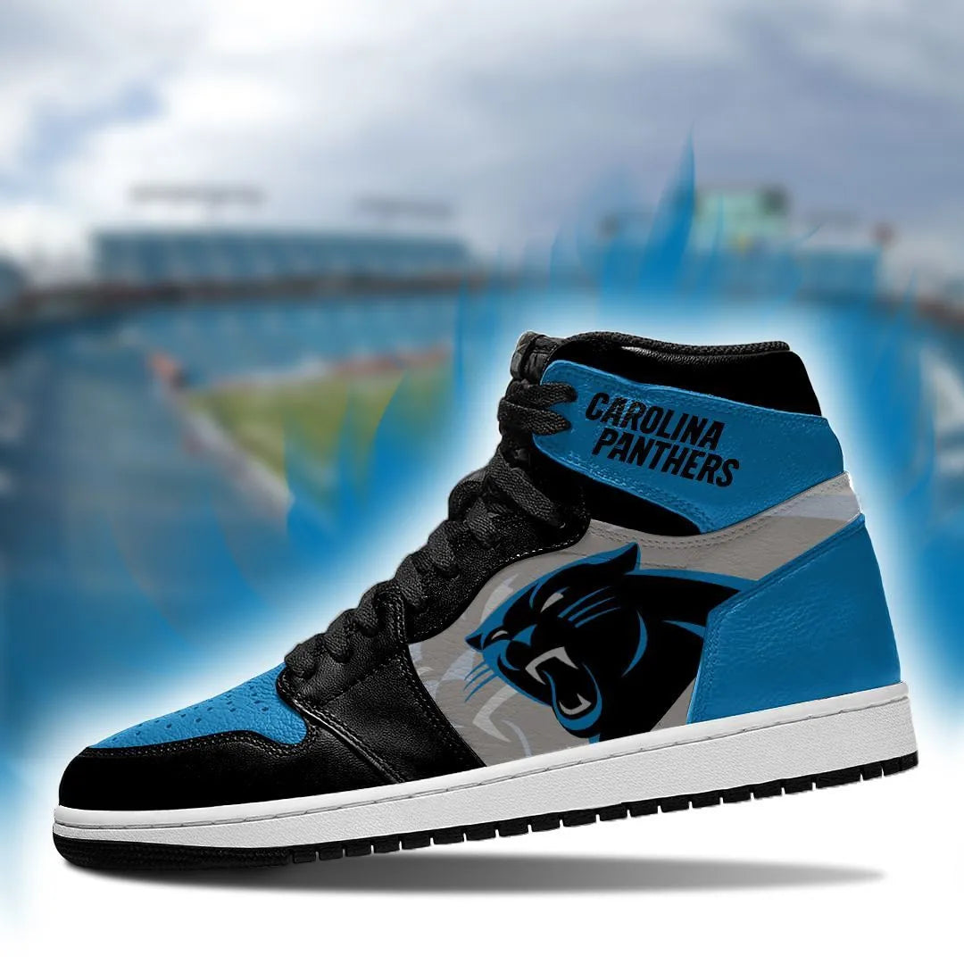 Carolina Panthers Custom Jshoes