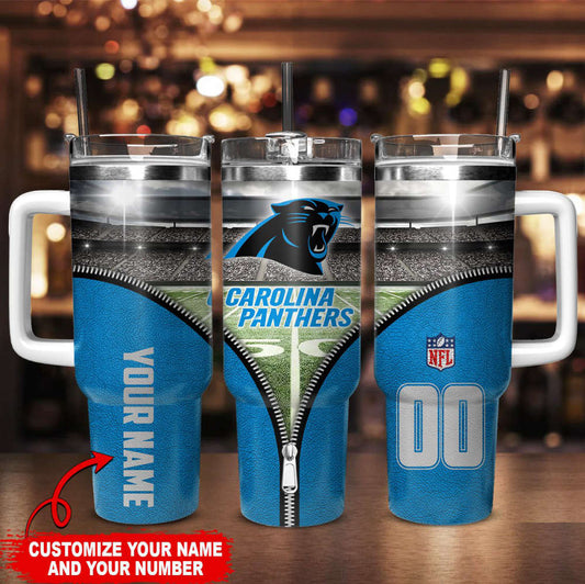 Carolina Panthers Personalized Limited Edition Sport Fan Gift 40oz Tumbler AZC40OZT115