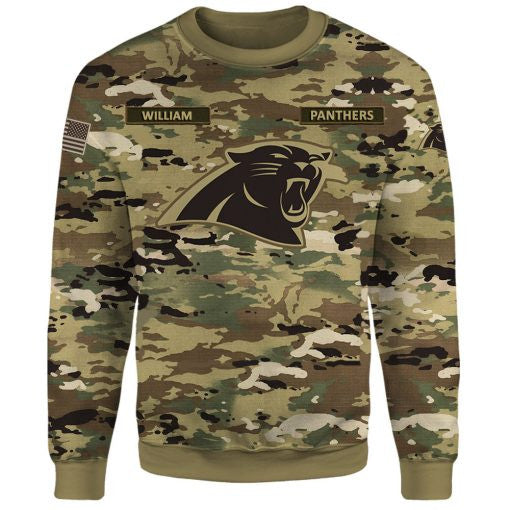 Carolina Panthers Personalized All Over Printed 239