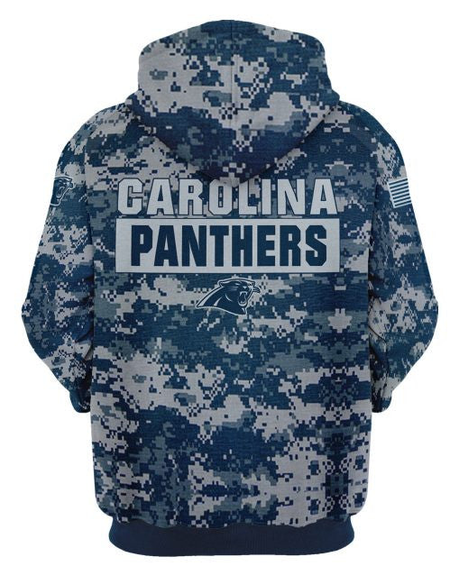 Carolina Panthers Personalized All Over Printed 386