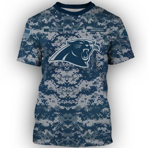 Carolina Panthers Personalized All Over Printed 386