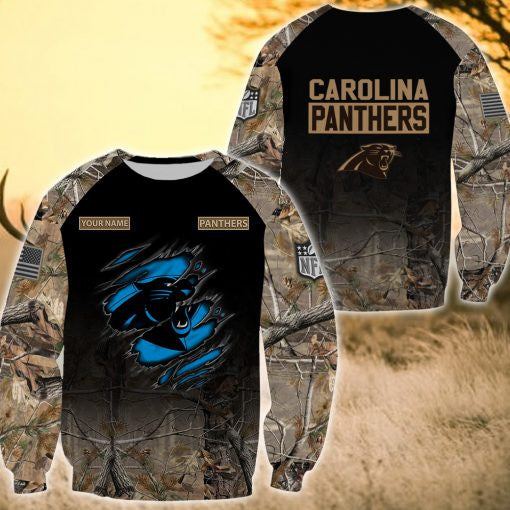 Carolina Panthers Personalized All Over Printed 416