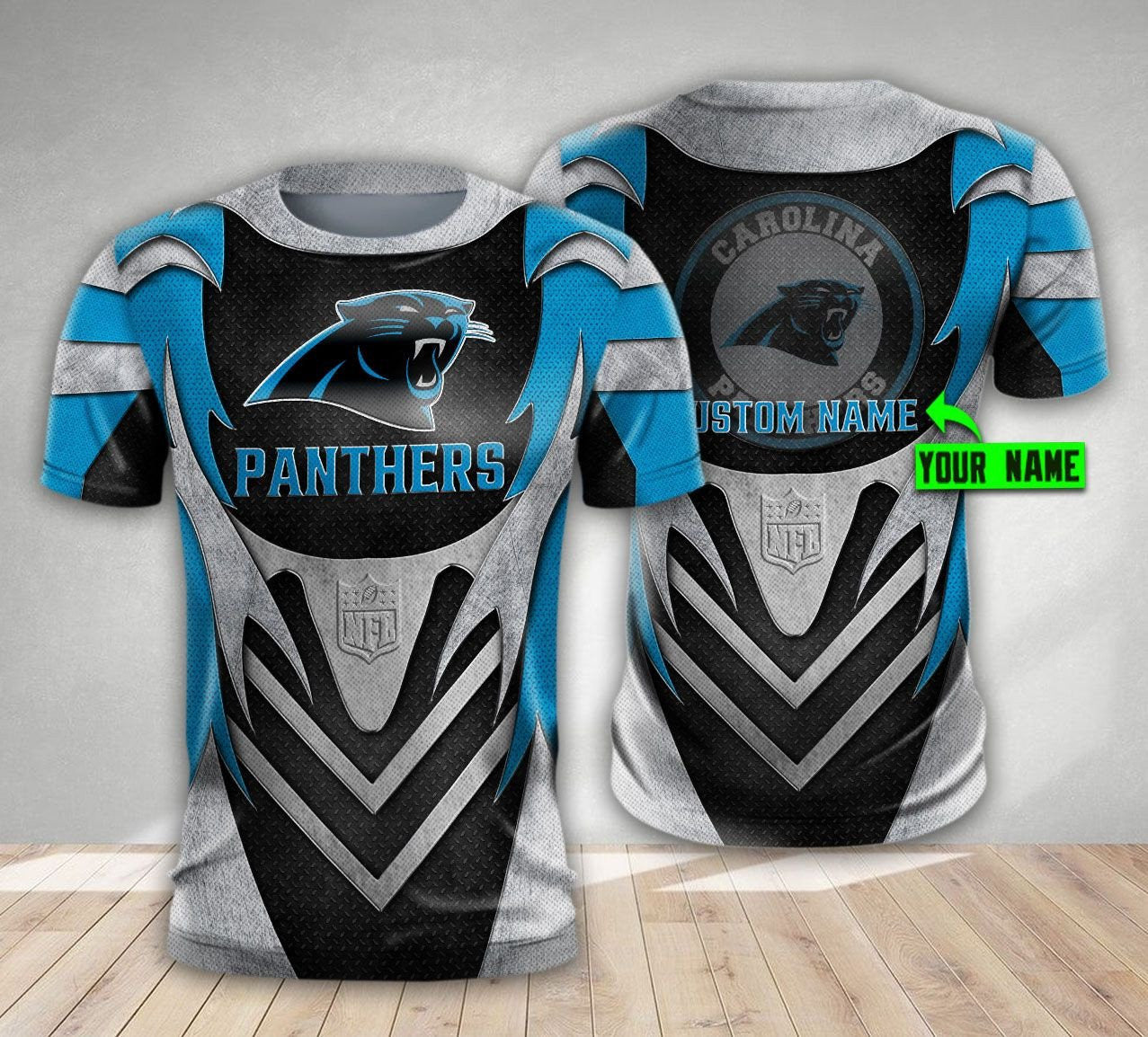 Carolina Panthers Personalized All Over Printed 485