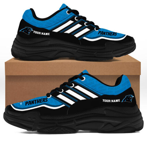 Carolina Panthers Personalized Chunky Sneakers 25