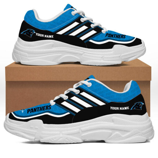 Carolina Panthers Personalized Chunky Sneakers 25