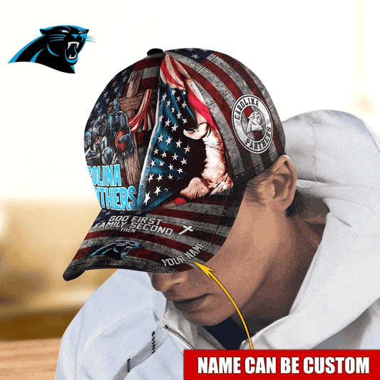Carolina Panthers Personalized Classic Cap BB350