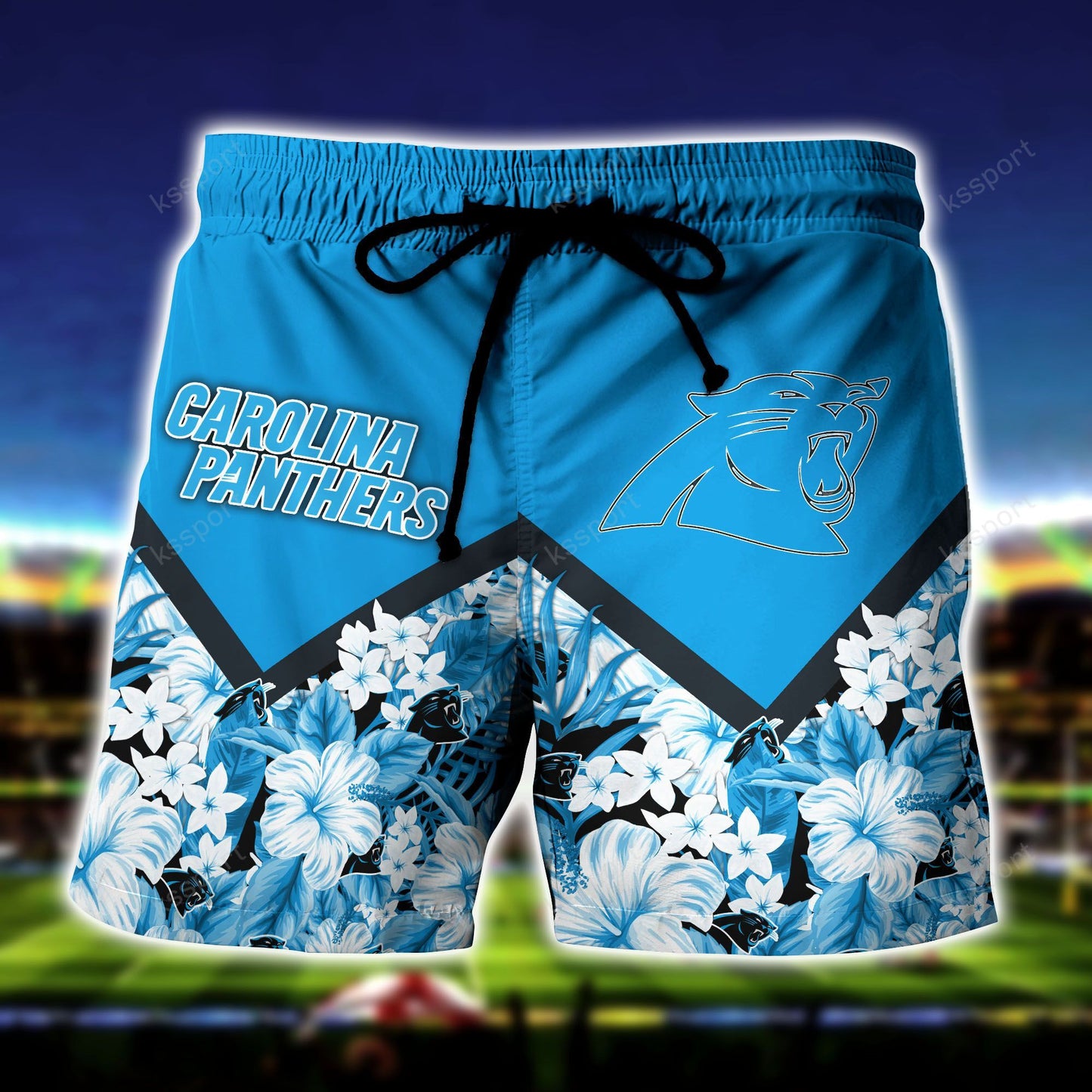 Carolina Panthers Personalized Shirt and Shorts BG273