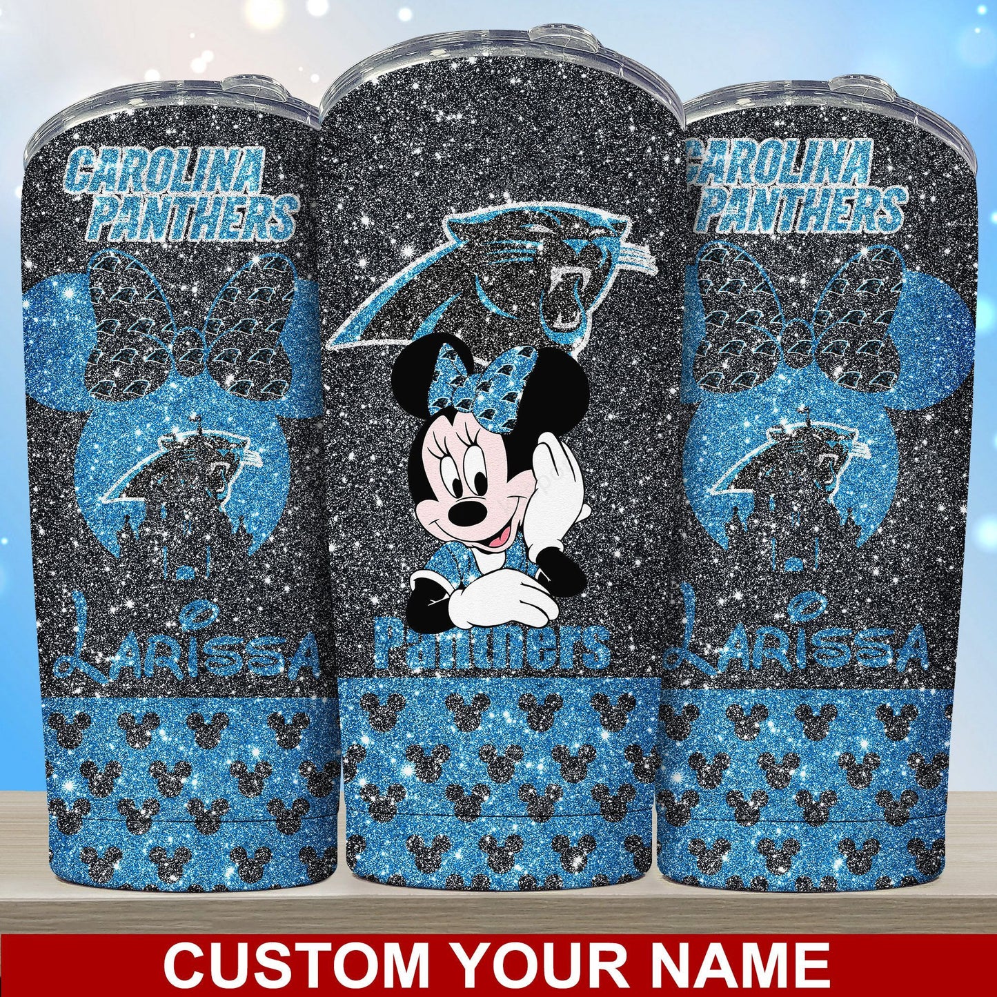 Carolina Panthers Personalized Tumbler BG378