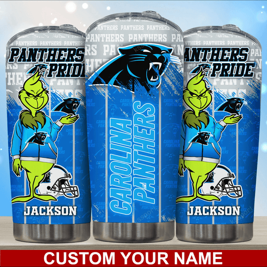 Carolina Panthers Personalized Tumbler BG93