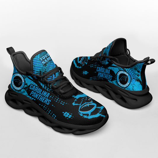 Carolina Panthers Personalized Yezy Running Sneakers BB211