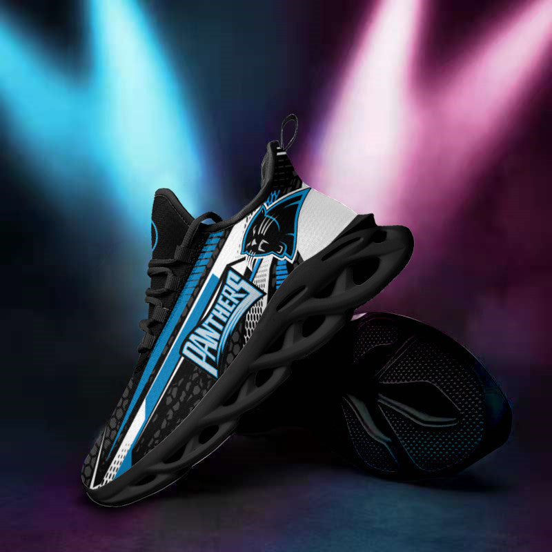 Carolina Panthers Personalized Yezy Running Sneakers BB223