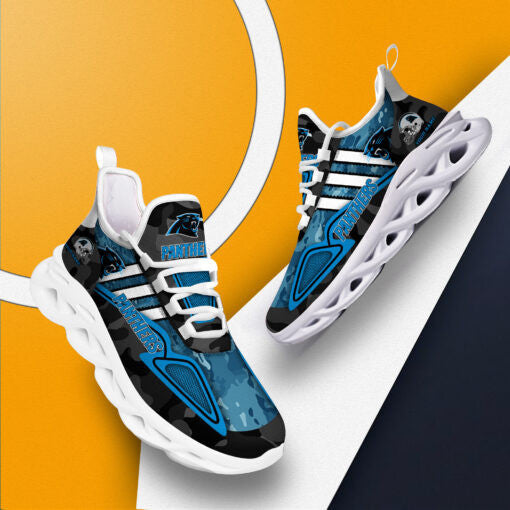 Carolina Panthers Personalized Yezy Running Sneakers BB268