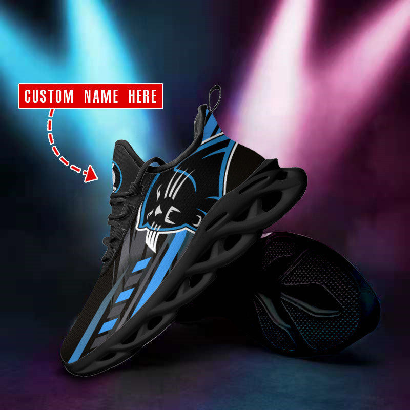 Carolina Panthers Personalized Yezy Running Sneakers BB345
