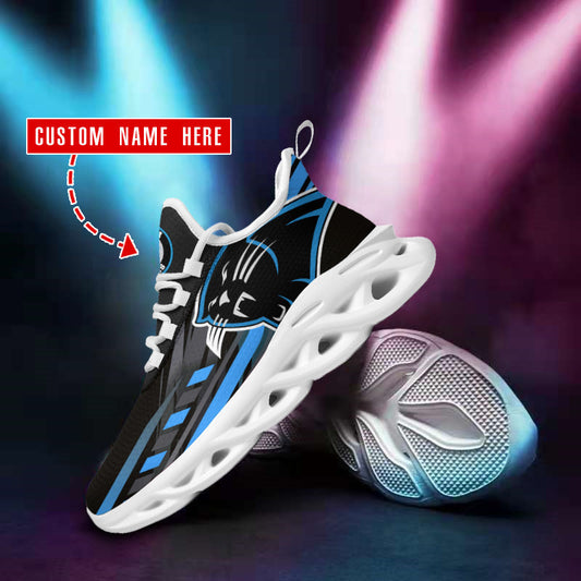 Carolina Panthers Personalized Yezy Running Sneakers BB345