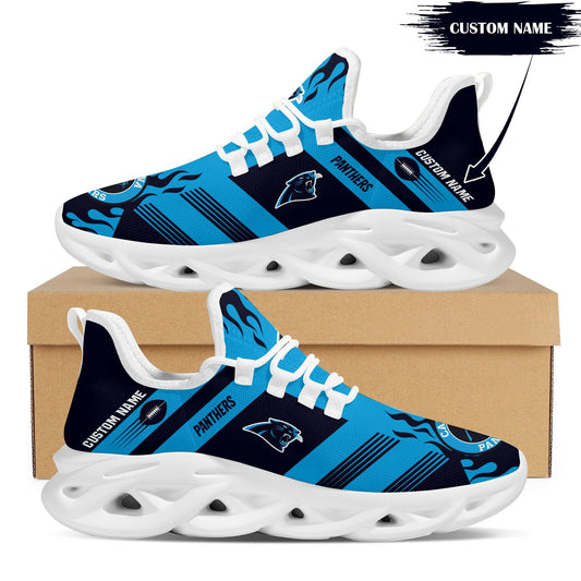 Carolina Panthers Personalized Yezy Running Sneakers BB571