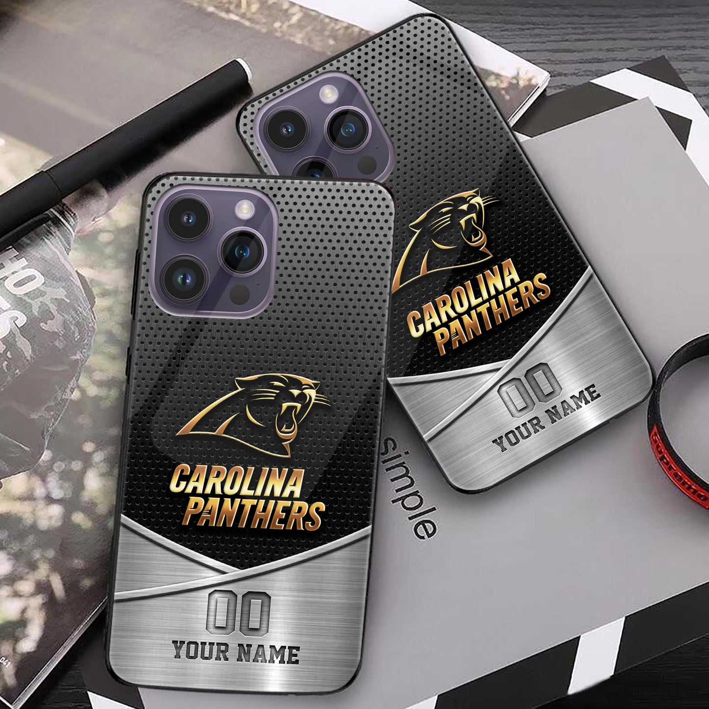 Carolina Panthers Personalized Phone Case BGPC062