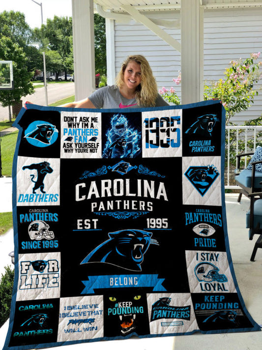 Carolina Panthers Premium Quilt BG93