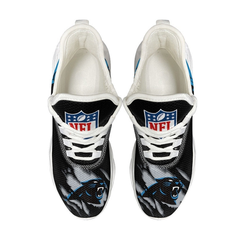 Carolina Panthers Sneakers 3D Max Soul Shoes