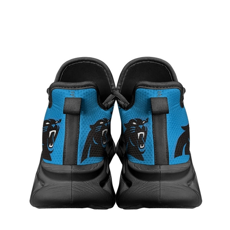 Carolina Panthers Sneakers 3D Max Soul Shoes