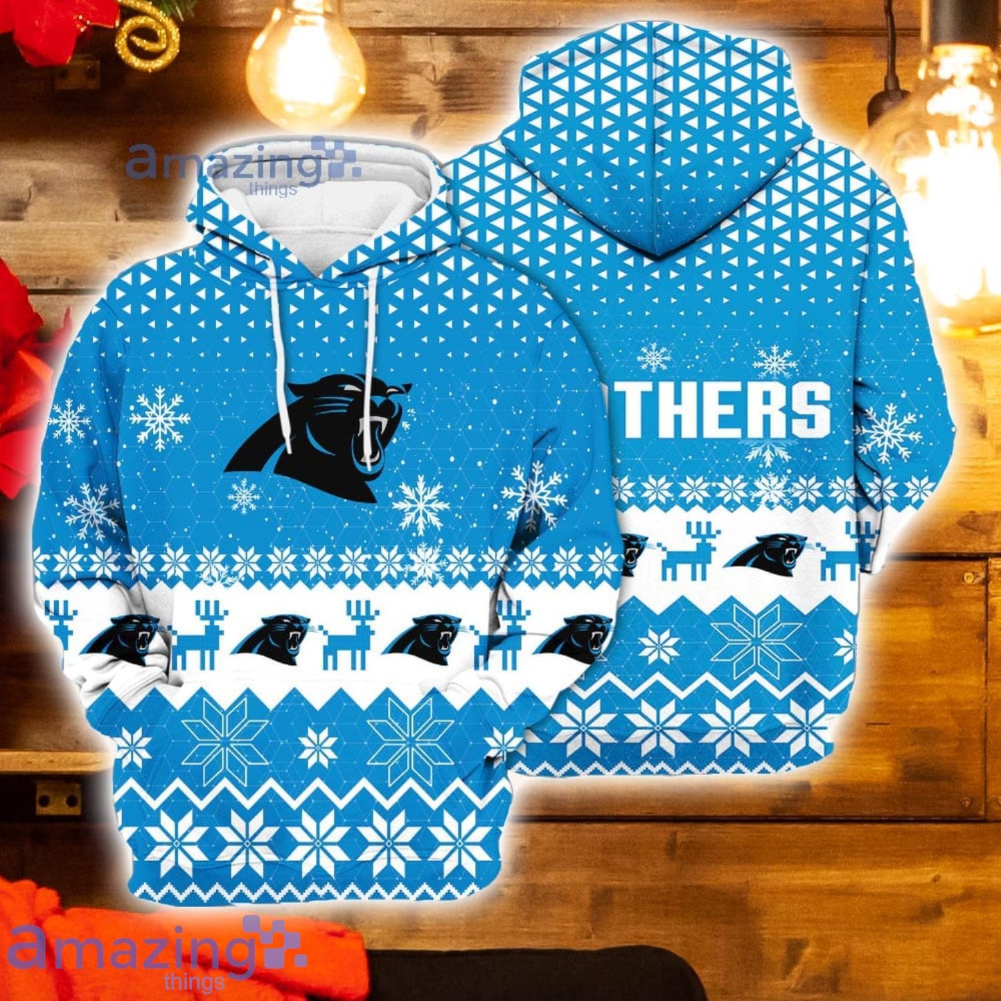 Carolina Panthers Christmas Hoodie BBHD860