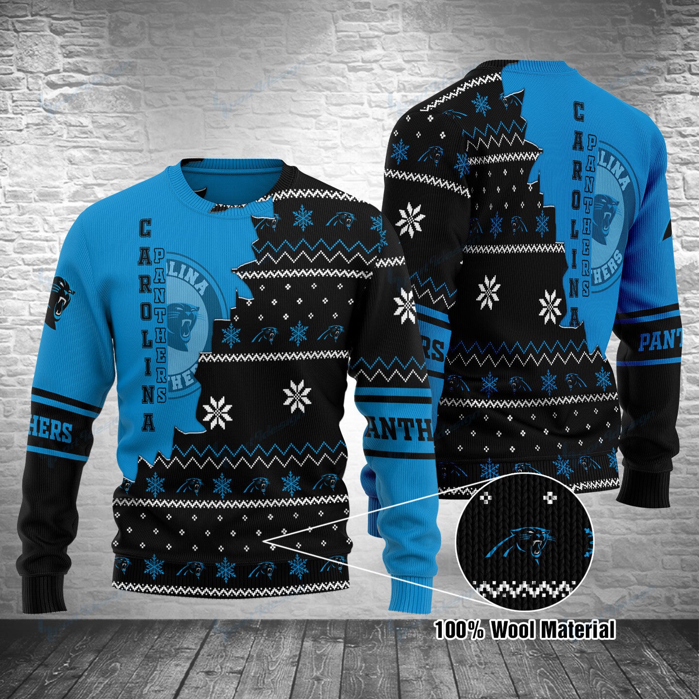 Carolina Panthers Woolen Sweater BG05