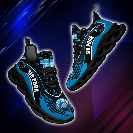 Carolina Panthers Yezy Running Sneakers BB192