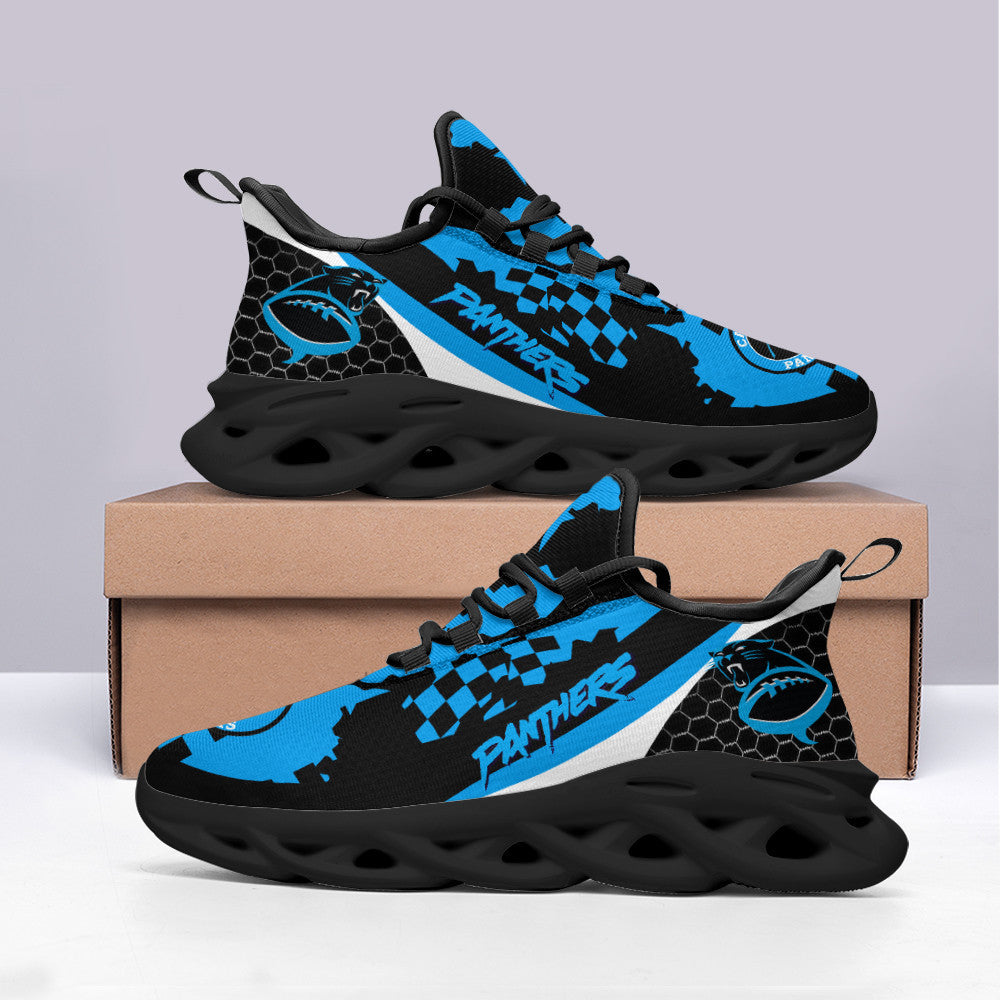 Carolina Panthers Yezy Running Sneakers BB318
