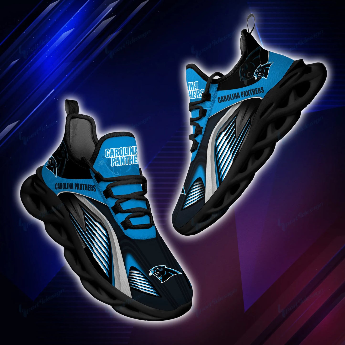 Carolina Panthers Yezy Running Sneakers BB951
