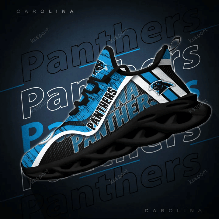 Carolina Panthers Yezy Running Sneakers BG778