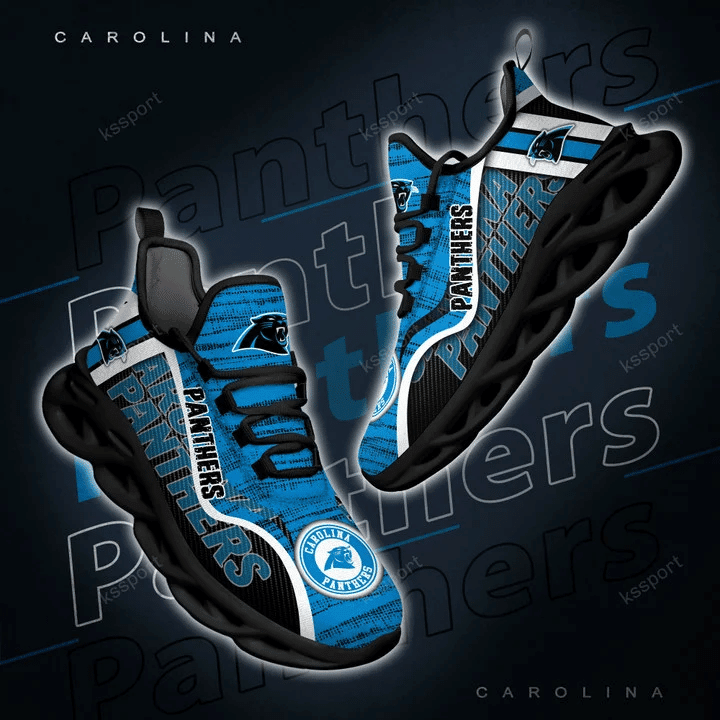 Carolina Panthers Yezy Running Sneakers BG778