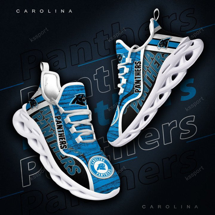 Carolina Panthers Yezy Running Sneakers BG778