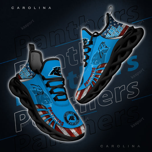 Carolina Panthers Yezy Running Sneakers BG808