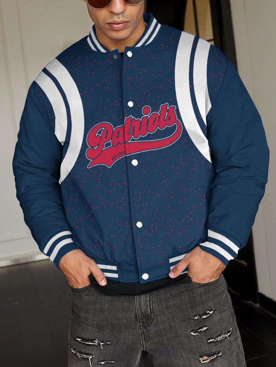 New England Patriots National Football League Varsity Jacket AZBTVJK000522