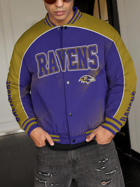 Baltimore Ravens National Football League Varsity Jacket AZBTVJK000443