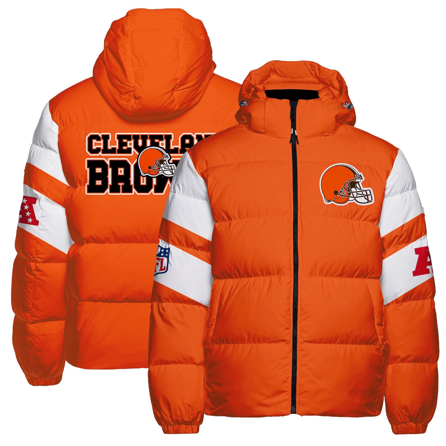 Cleveland Browns CozyCloud Down Jacket AZBTDWJ000336