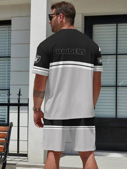 Las Vegas Raiders T-shirt and Shorts AZBTTSAS000016