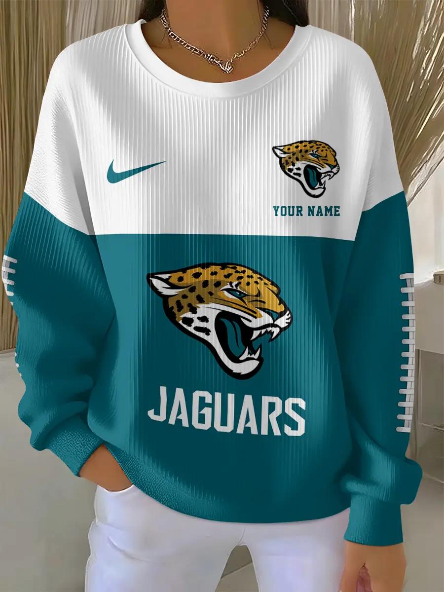 Jacksonville Jaguars Women’s Knit Sweatshirt EM126
