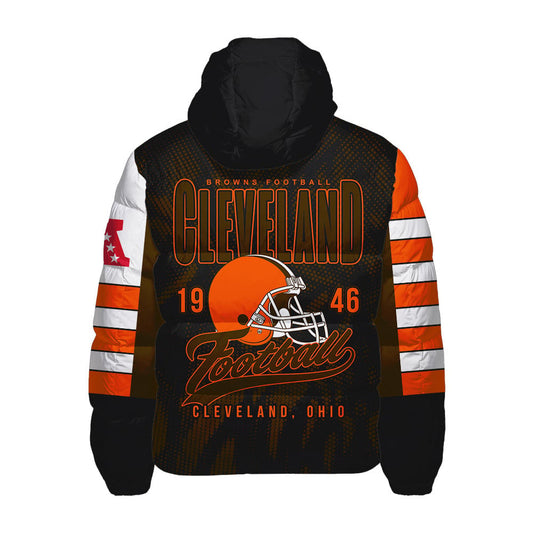 Cleveland Browns CozyCloud Down Jacket AZBTDWJ000214